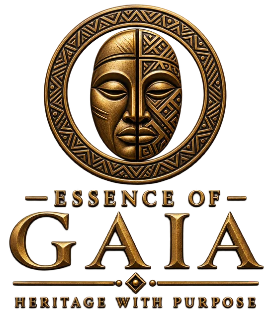 Essence of Gaia gold mask mark