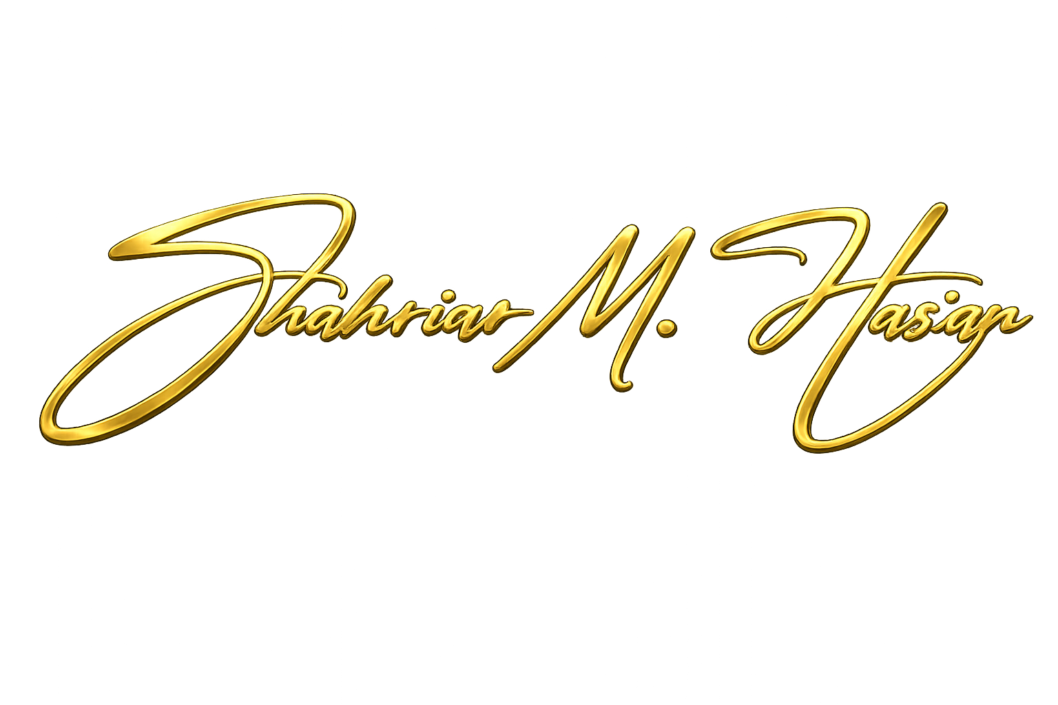 Signature of Shahriar M. Hasian
